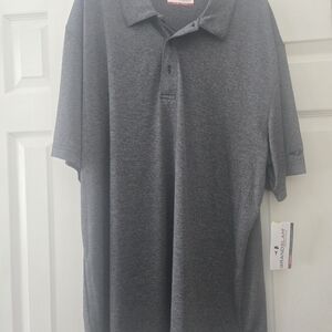 Grand Slam Men's Charcoal Polo Shirt